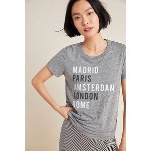 Sol Angeles x Anthropologie Foreign Cities Tee / Size: M
